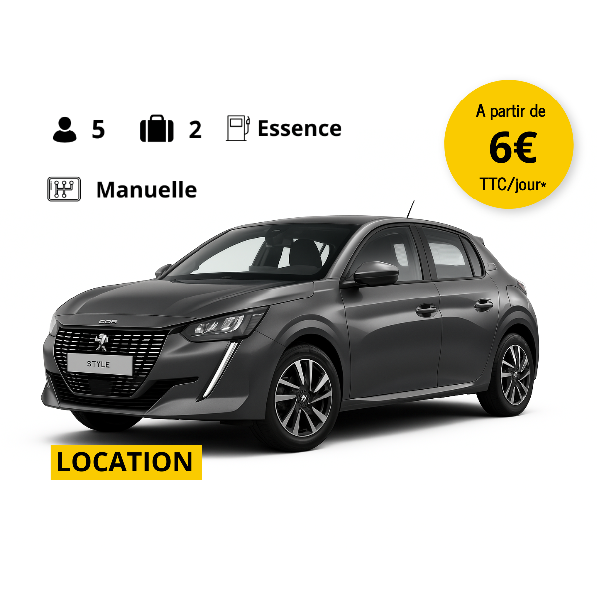 Peugeot 208 style
