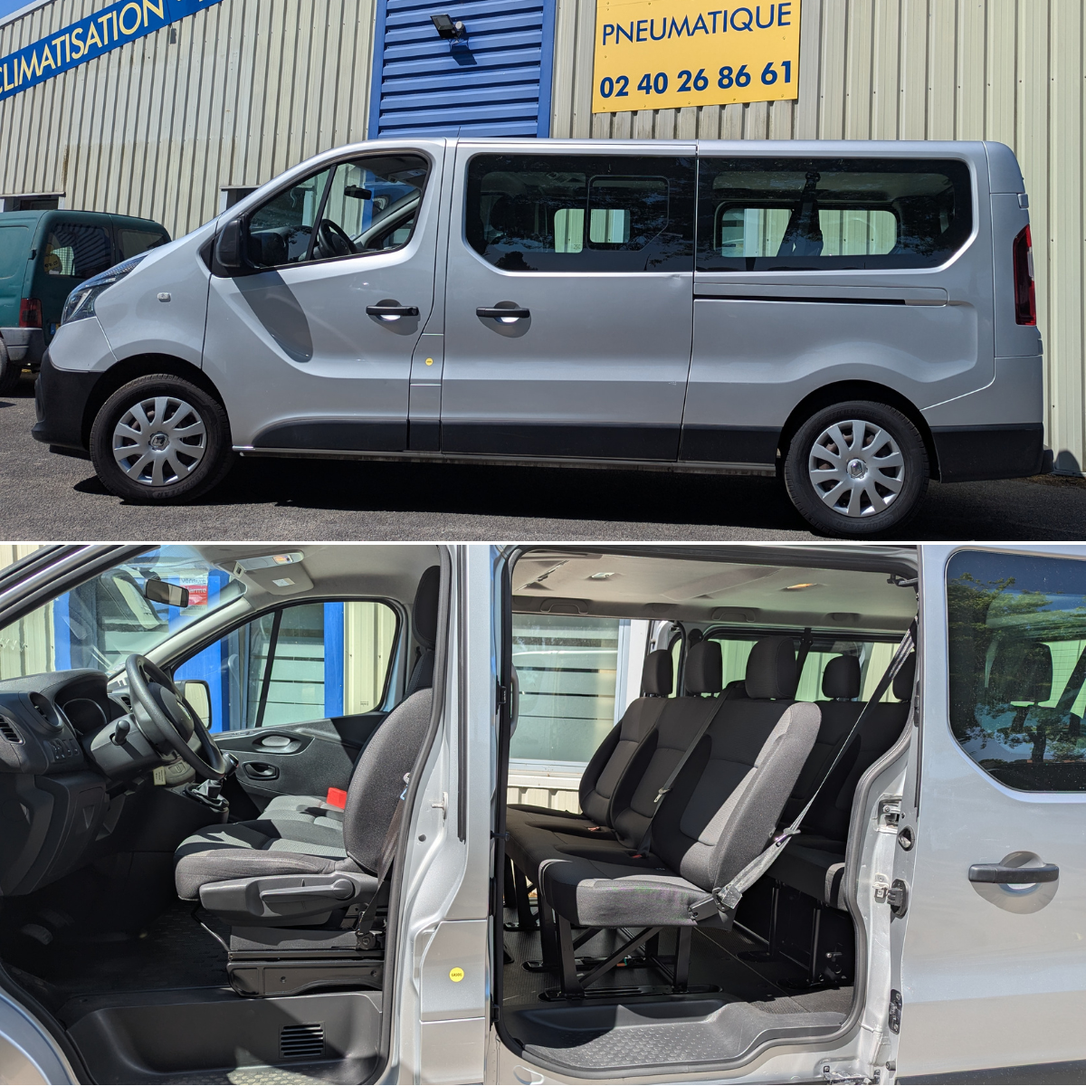 Renault trafic L2 H1 - 9 places